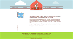 Desktop Screenshot of camp4pawsaustin.com